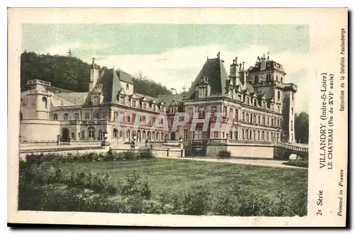 Ansichtskarte AK Villandry Indre & Loire Le Chateau