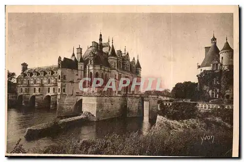 Cartes postales La Douce France Chateaux de la Loire Chateau de Chenonceaux Facade Nord Est