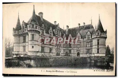 Cartes postales Azay le Rideau Le Chateau
