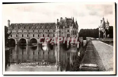 Cartes postales Chenonceaux I et L Le Chateau