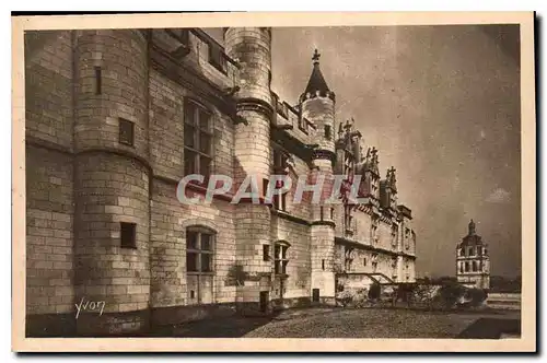 Ansichtskarte AK La Douce France Chateaux de la Loire Chateau de Loches Facade Orientale