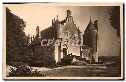 Cartes postales La Douce France Chateaux de la Loire Chateau de Loches Le Logis du Roi