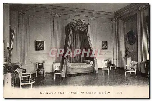 Ansichtskarte AK Tours I & L Le Musee Chambre de Napoleon I