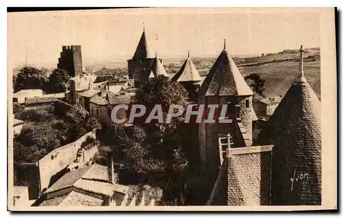 Cartes postales Carcassonne Aude Interieur de la Cite