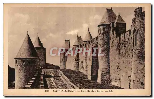 Ansichtskarte AK Carcassonne Les Hautes Lices