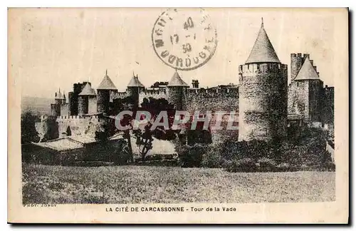 Cartes postales La Cite de Caecassonne Tour de la Vade