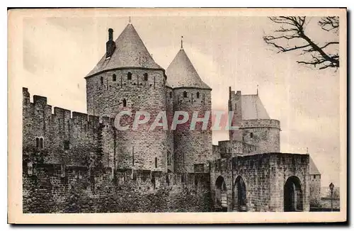 Ansichtskarte AK Cite de Carcassonne Porte narbonnaise