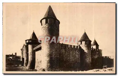 Cartes postales Caecassonne Aude La Cite Le Chateau