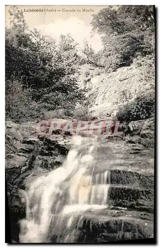 Cartes postales Labecede Aude Cascade du Moulin