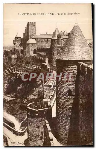 Cartes postales La Cite de Carcassonne Tour de L'Inquisition