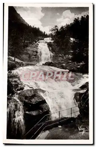 Cartes postales Cauterets La Cascade du Pont d'Espagne