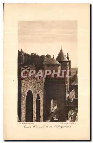 Cartes postales Cite de Carcassonne Tours Wisigoths et de l'Inquisition