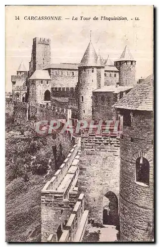Cartes postales Carcassonne La Tour de l'Inquisition