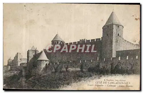 Cartes postales Cite de Carcassonne Tours Mipadre Cabuzac Lices Hautes