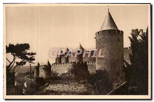 Cartes postales La Douce France Carcassonne Aude Vue generale de la Cite Cote Sud Ouest