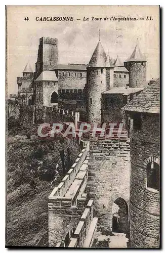 Cartes postales Carcassonne La Tour de l'Inquisition