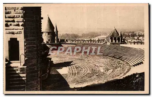 Cartes postales Carcassonne Aude La Cite Le Theatre