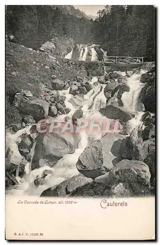 Cartes postales La Cascade de Litour Cauterets