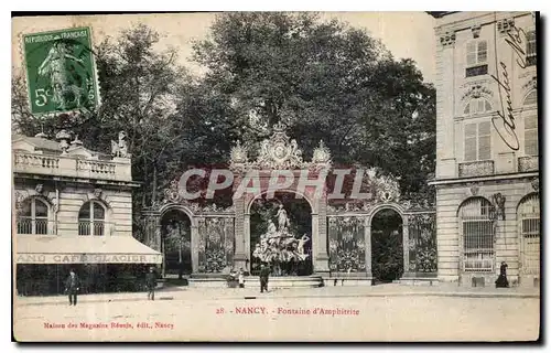 Cartes postales Nancy Fontaine d'Amphitrite