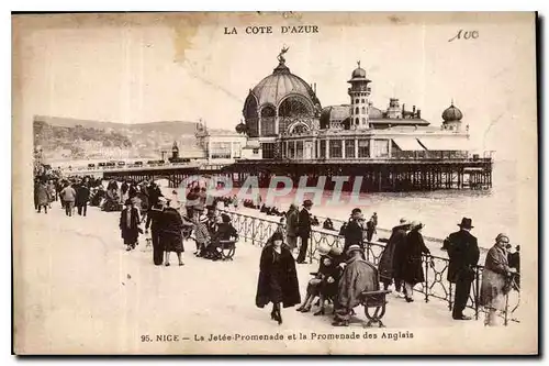 Cartes postales Nice la Jetee Promenade et la Promenade des Anglais