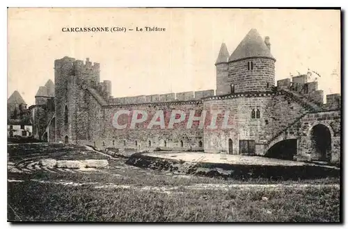 Cartes postales Carcassonne Cite le Theatre