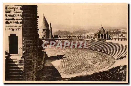 Cartes postales Carcassonne Aude la cite le Theatre