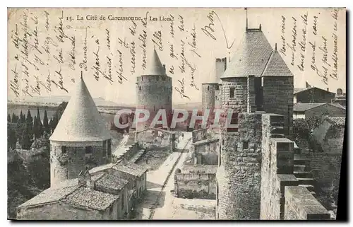 Cartes postales La Cite de Carcassonne les Lices