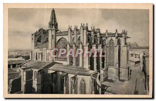 Cartes postales Cite de Carcassonne Eglise Saint Nazaire Cote Sud Est