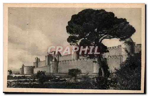 Cartes postales Cite de Carcassonne Fron Sud