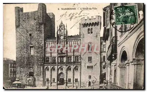 Cartes postales Narbonne l'Hotel de Ville