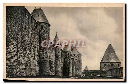 Cartes postales Cite de Carcassonne les lices Hautes