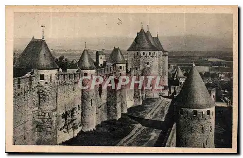 Cartes postales Cite de Carcassonne les Lices Hautes