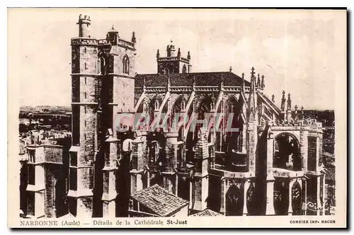 Cartes postales Narbonne Aude Details de la Cathedrale St just
