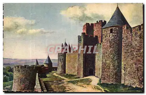 Cartes postales Carcassonne Aude la Cite les Hautes Lices