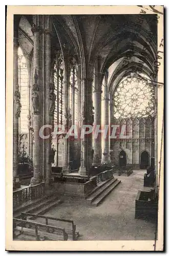 Ansichtskarte AK Cite de Carcassonne Basilique Saint Nazaire le Transept