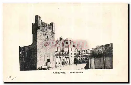 Cartes postales Narbonne Hotel de Ville