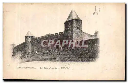 Cartes postales Cite de Carcassonne la Tour d'Angle