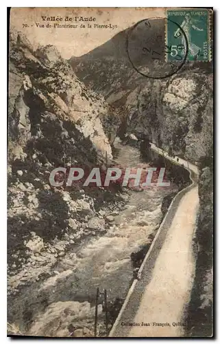 Ansichtskarte AK Vallee de l'Aude vue l'Interieur de la Pierre Lys