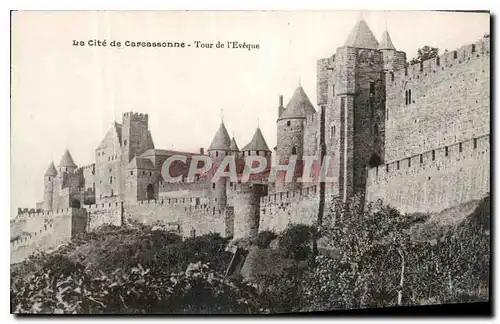 Cartes postales La Cite de Carcassonne Tour de l'Eveque