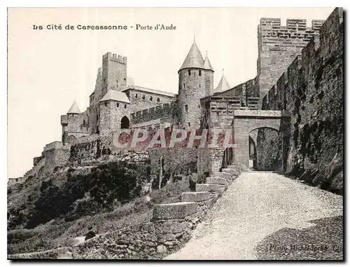 Cartes postales La Cite de Carcassonne Porte d'Aude