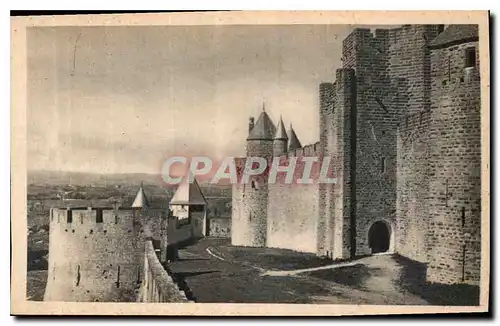 Cartes postales Cite de Carcassonne les Lices Hautes Tour St Nazaire