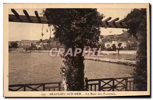 Cartes postales Beaulieu sur mer la Baie des Fourmis