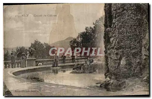 Cartes postales Nice Cascade du Chateau