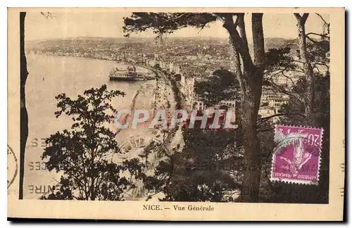 Cartes postales Nice vue generale