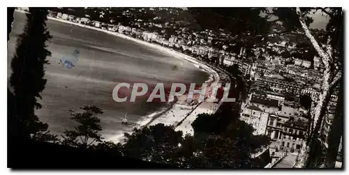 Ansichtskarte AK La Cote d'Azur Nice vue d'ensemble prise du Chateau