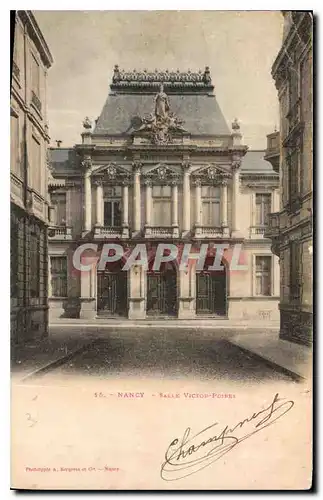 Cartes postales Nancy Salle Victor Poirel