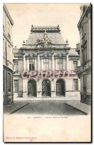 Cartes postales Nancy Salle Victor Poirel