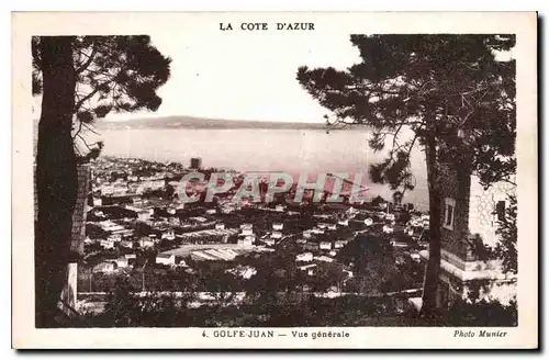 Cartes postales Golfe juan vue generale