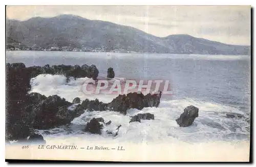 Ansichtskarte AK Le Cap Martin Les Rochers