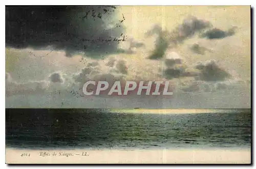 Cartes postales Effet de Nuages